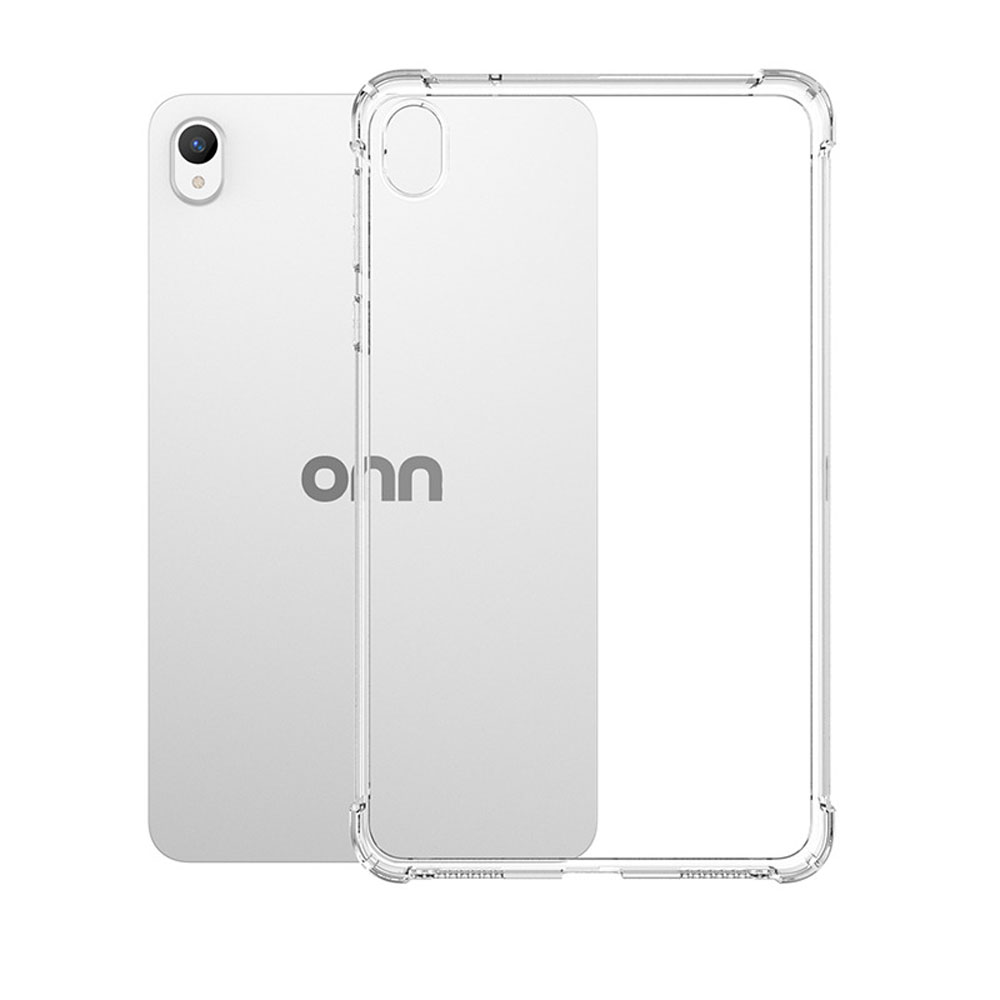 Onn Tablet Accessories - Shockproof Clear TPU Air Cushion Case