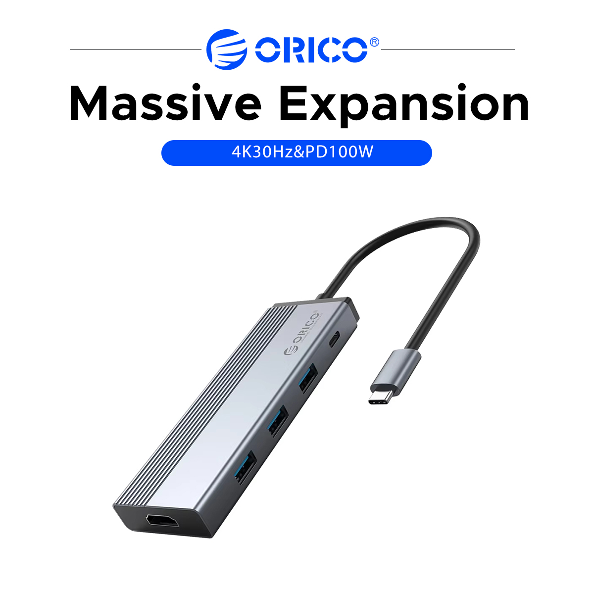 ORICO 5 in 1 USB C Hub Multipo - Hdmi Adapter Tablet recension och pris