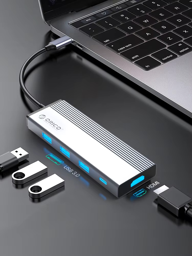 ORICO 5 in 1 USB C Hub Multipo - Hdmi Adapter Tablet recension och pris