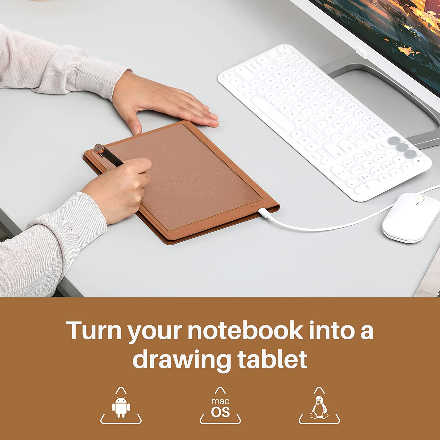 Huion Note Smart Notebook Wire - Huion Tablet Accessories recension och pris
