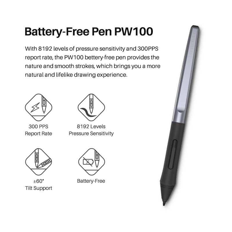 HUION Inspiroy H610X Graphics  - Huion Tablet Accessories recension och pris