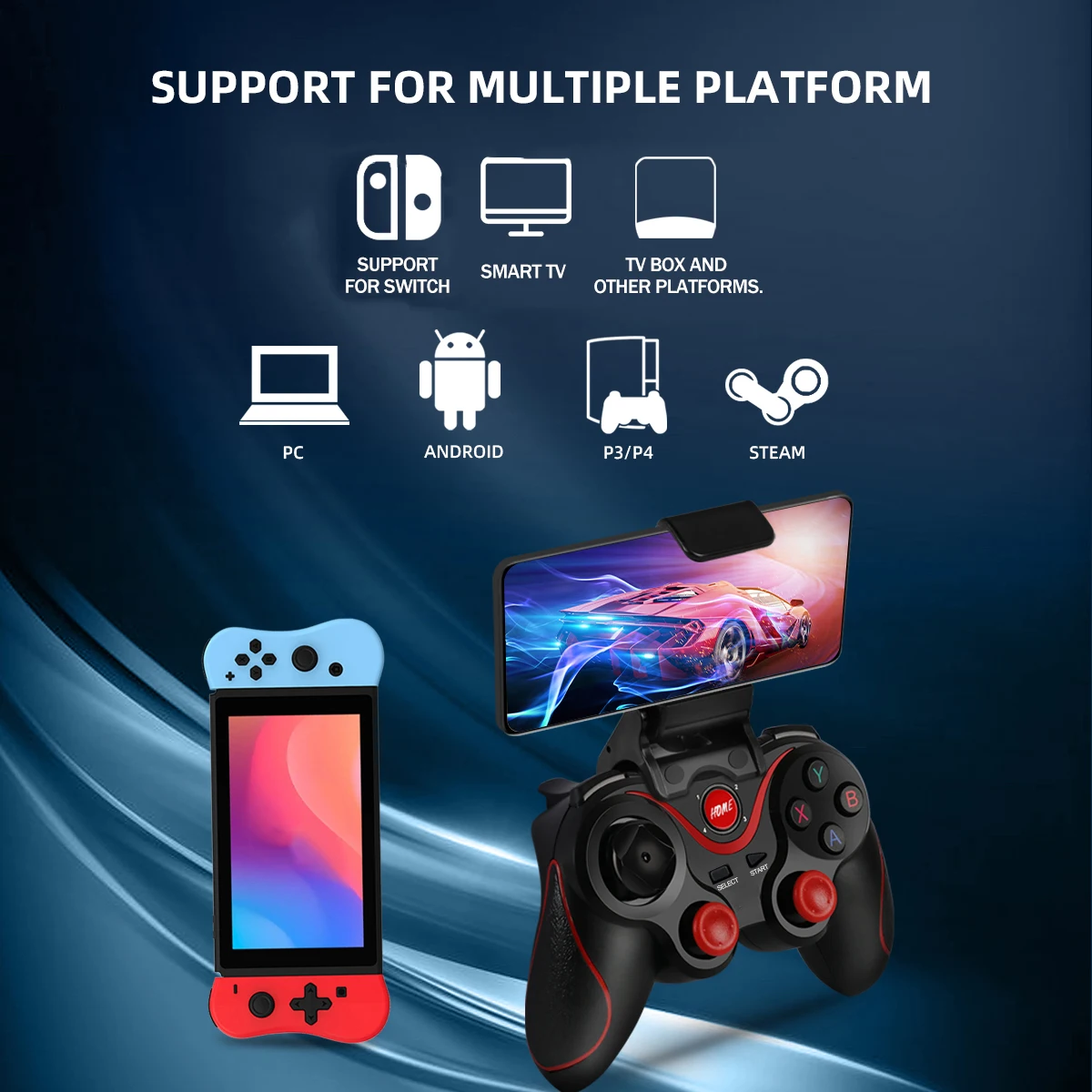 GAMINJA Wireless Bluetooth Gam - Tablet Accessories For Gaming recension och pris