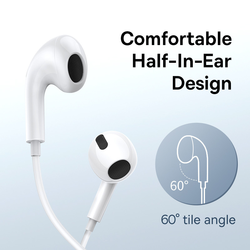 Baseus C17 Wired Earphone Type - Wired Earphone Lightning recension och pris