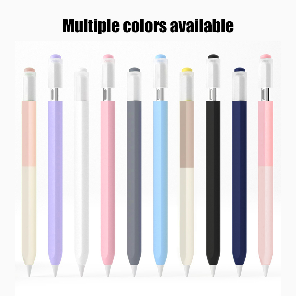 Color Splicing Silicone Pen Ca - Tablet Cover Accessories recension och pris