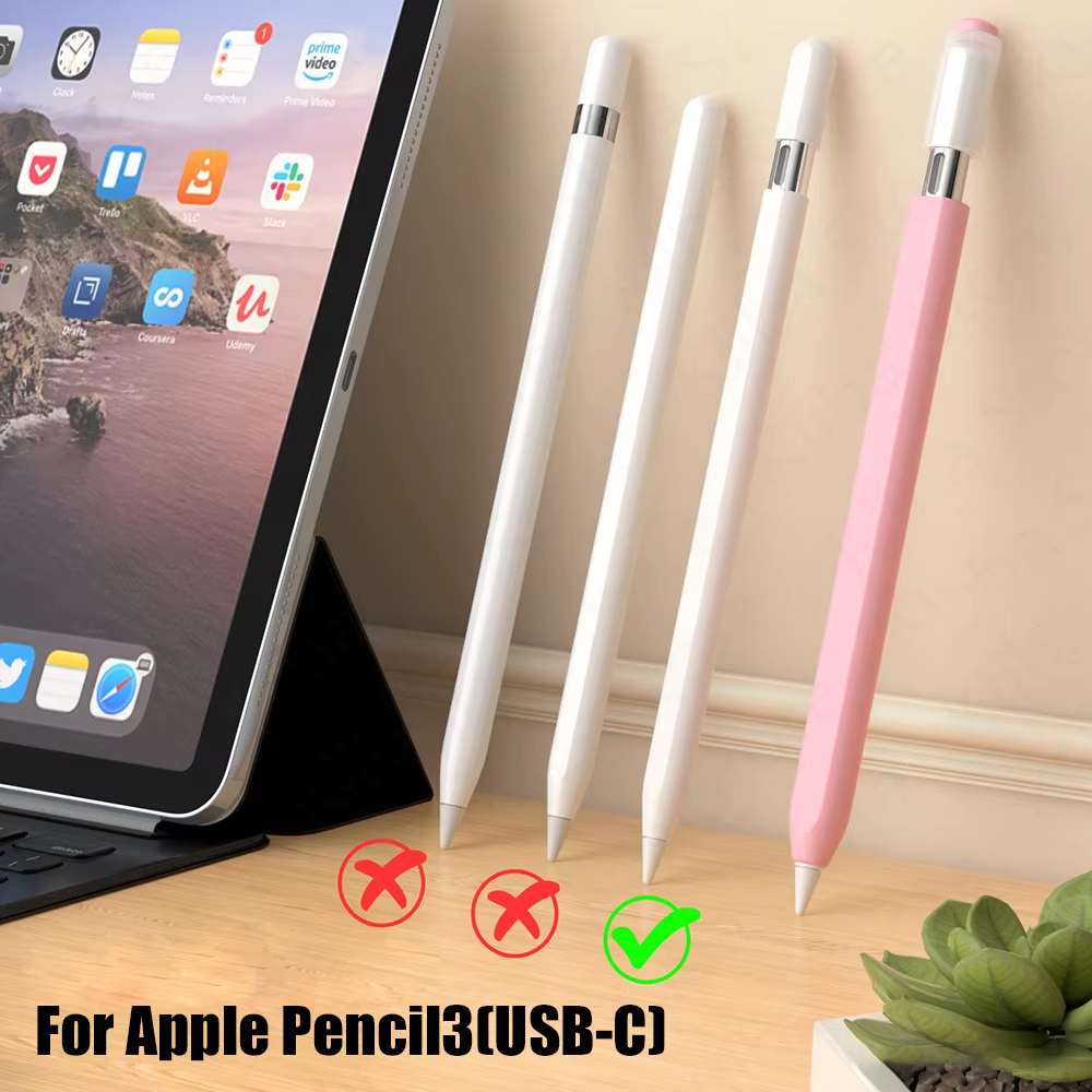 Color Splicing Silicone Pen Ca - Tablet Cover Accessories recension och pris