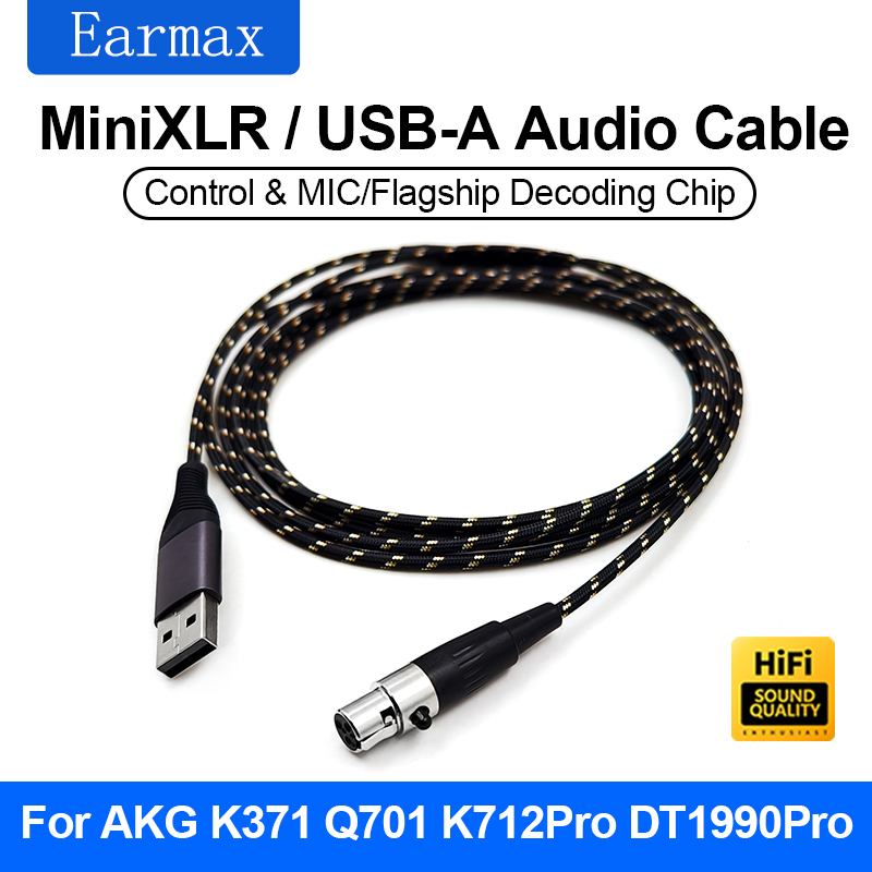 For AKG Q701 K240S K272 K371K7 - Wired Earphone Lightning recension och pris