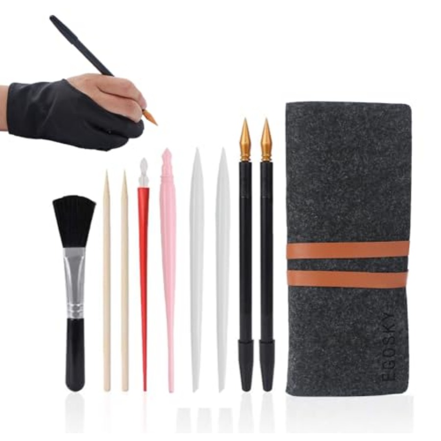 Scratch Painting Art Tool, 11  - Drawing Glove Artist recension och pris