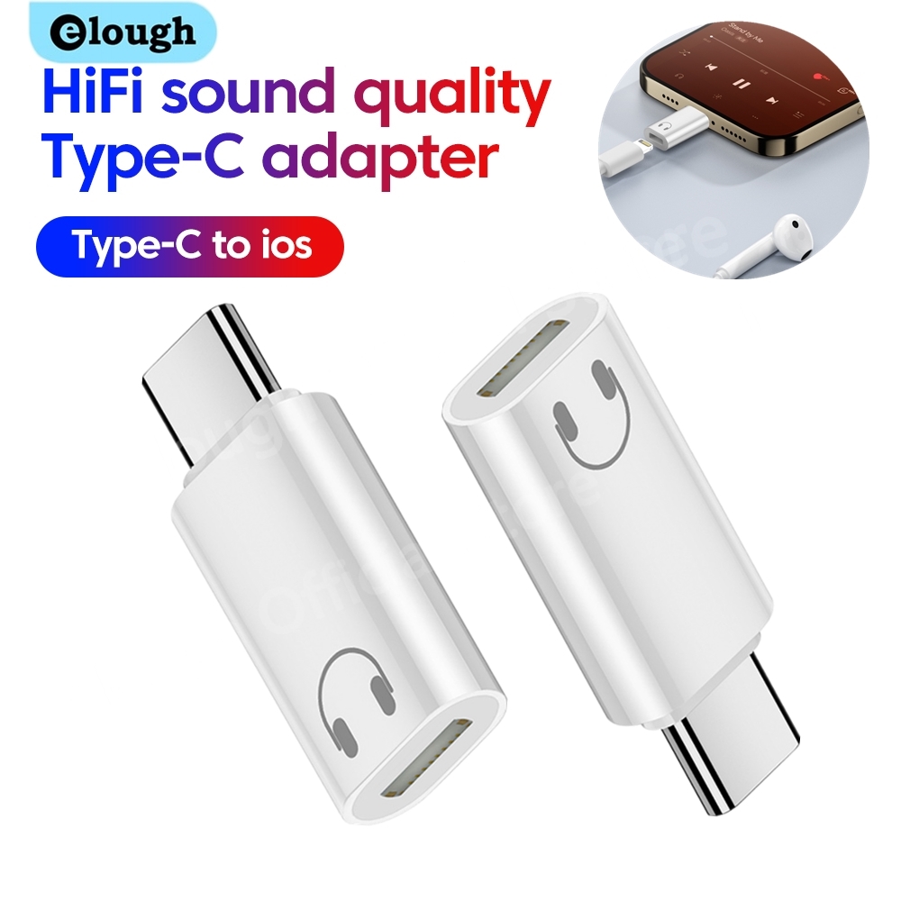 Elough Lightning to Type C Ada - Wired Earphone Lightning recension och pris