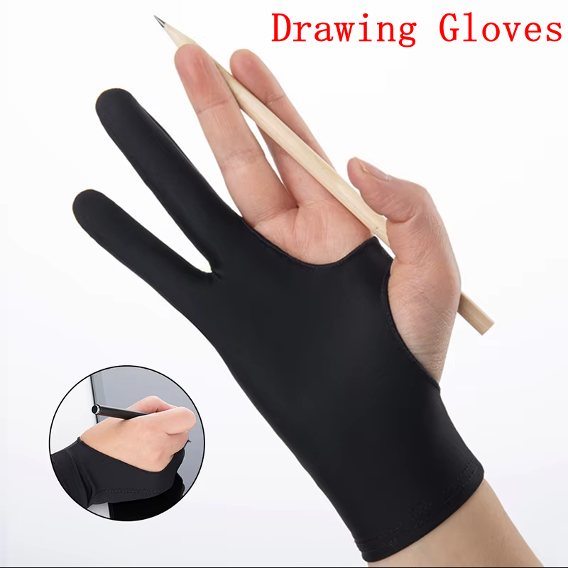 Two-Finger Anti-fouling Drawin - Drawing Glove Artist recension och pris