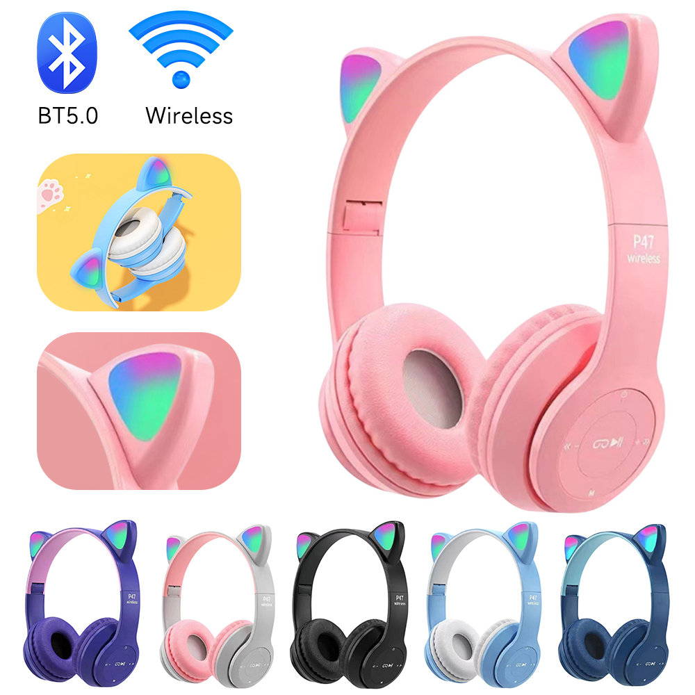 P47M Wireless Bluetooth Headse - Wired Earphone Lightning recension och pris