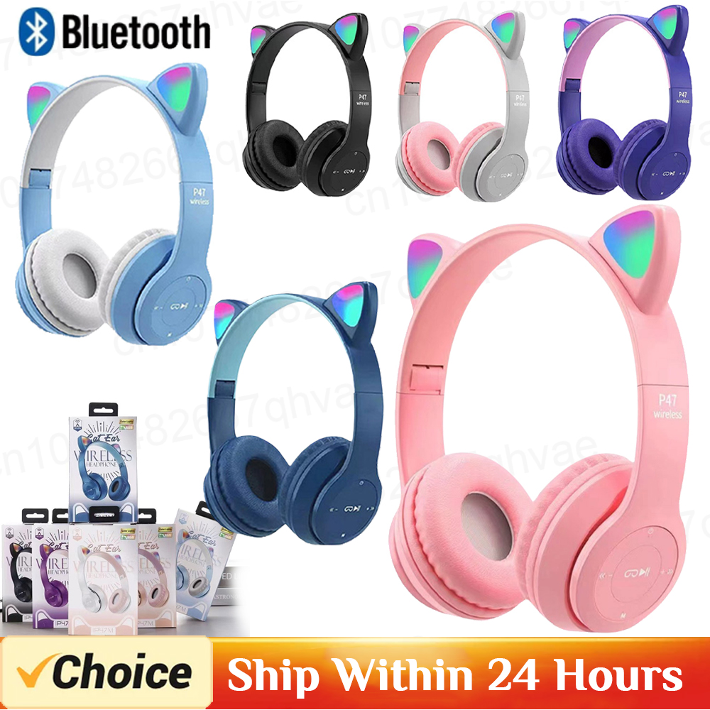 P47M Wireless Bluetooth Headse - Wired Earphone Lightning recension och pris