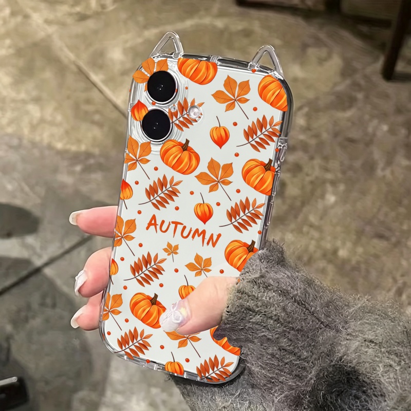 Autumn Pumpkin Falling Leaves  - Apple Iphone 16 recension och pris