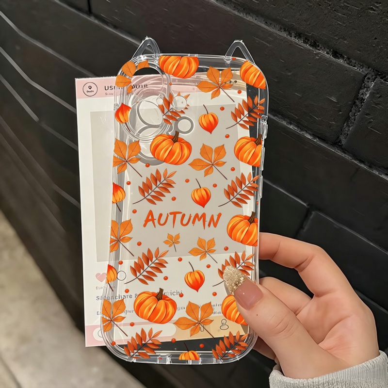 Autumn Pumpkin Falling Leaves  - Apple Iphone 16 recension och pris