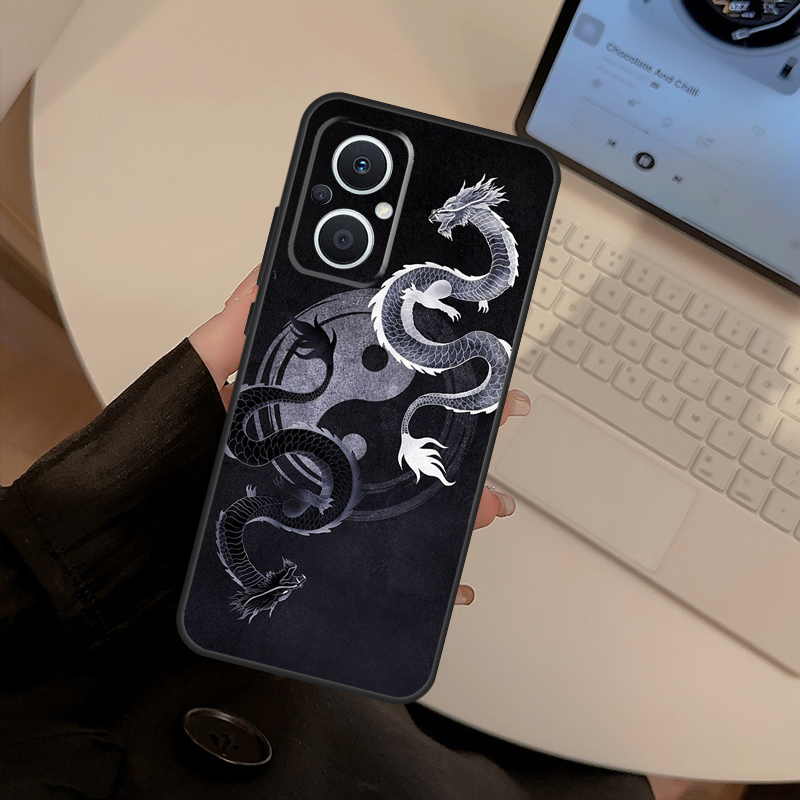 Dragon Dark Theme Case For OPP - Oppo Reno 12 recension och pris
