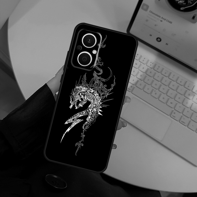 Dragon Dark Theme Case For OPP - Oppo Reno 12 recension och pris