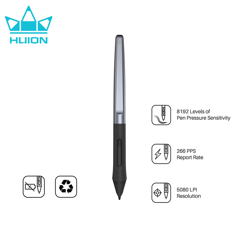 HUION PW100 Battery-Free Stylu - Huion Tablet Accessories recension och pris