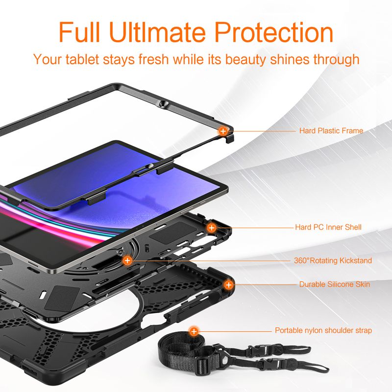 Heavy Duty Shockproof Case For - Tablet S9 Fe Accessories recension och pris