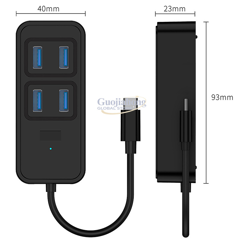 Cross-border USB3.0 hub, USB i - Usb Hub Type C recension och pris