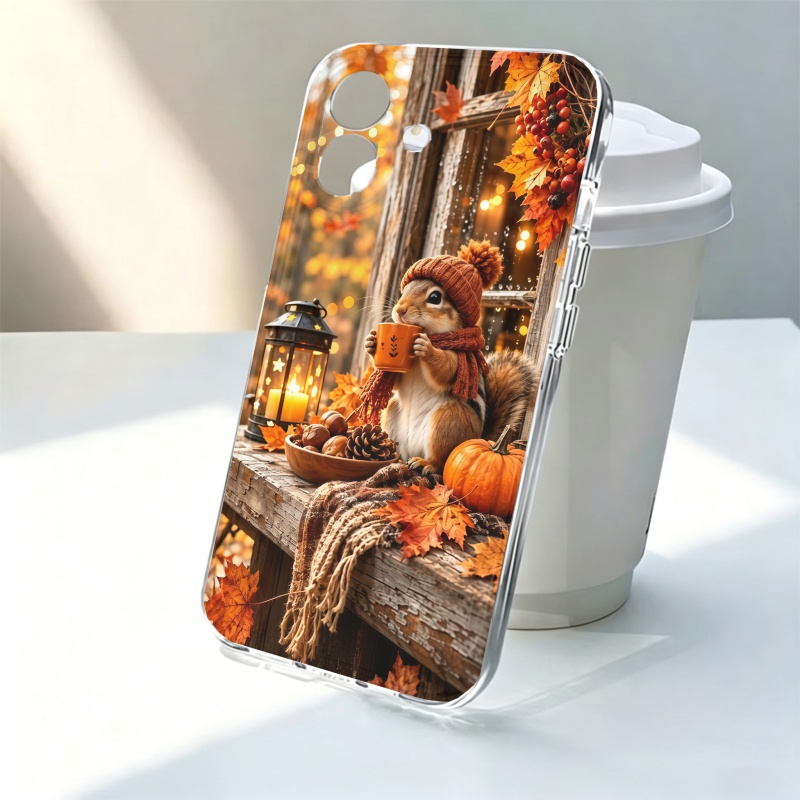 Cartoon Animal Squirrel Silico - Apple Iphone 15 recension och pris