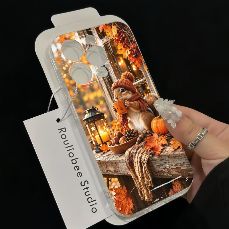 Cartoon Animal Squirrel Silico - Apple Iphone 15 recension och pris