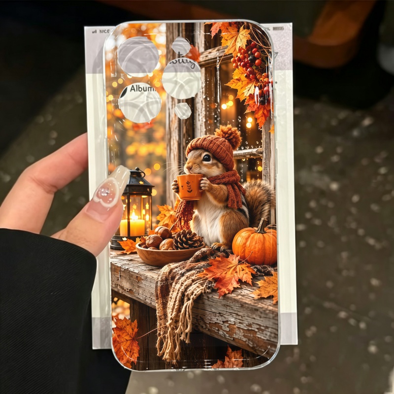 Cartoon Animal Squirrel Silico - Apple Iphone 15 recension och pris