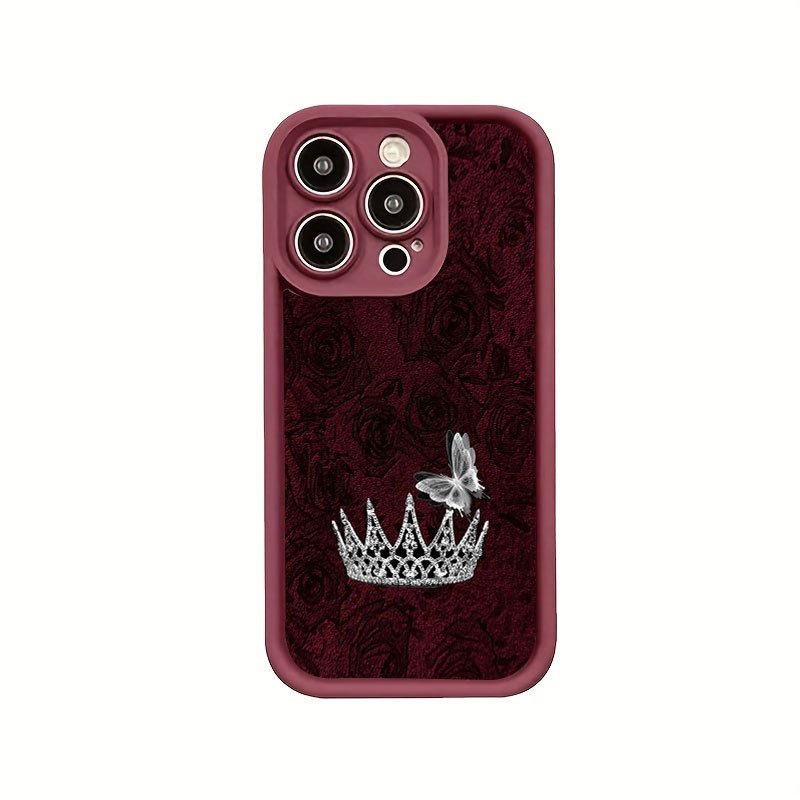 Phone Case Red Rose Silver Cro - Apple Iphone 15 recension och pris