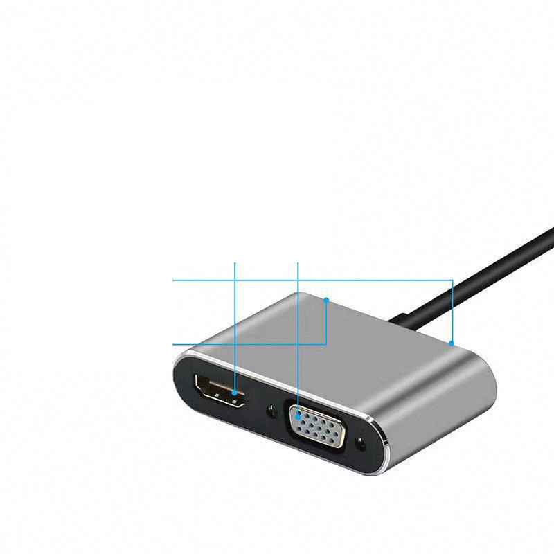 4K USB Type C to VGA 1080P USB - Usb Hub Type C recension och pris