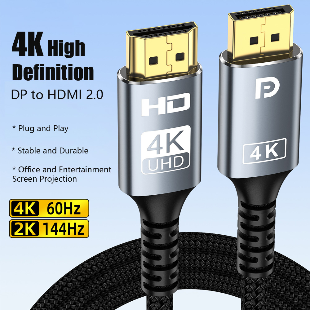4K@60Hz DP to HDMI 2.0 Compati - Hdmi Adapter Tablet recension och pris