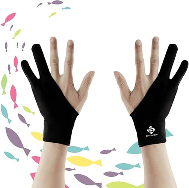 Gaomon Artist Glove Two Finger - Drawing Glove Artist recension och pris