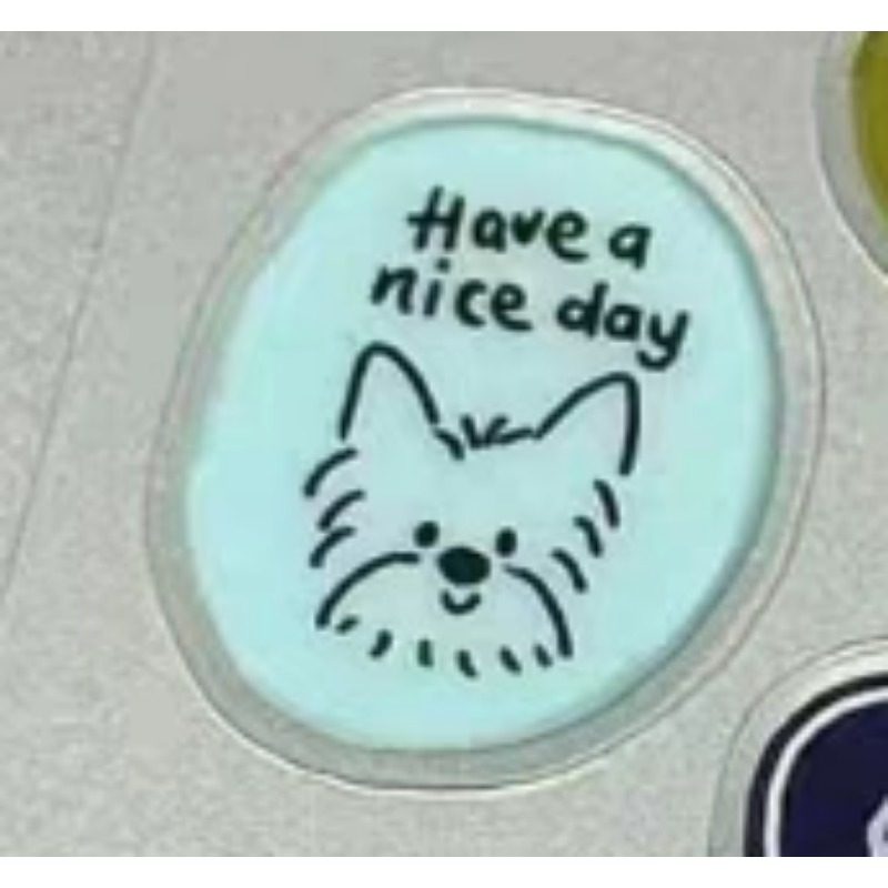 Cute Cartoon Cat Dog 3D Transp - Tablet Accessory recension och pris