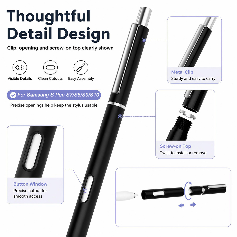 Pen Sleeve Stylus Protective C - Tablet Accessories For Samsung recension och pris