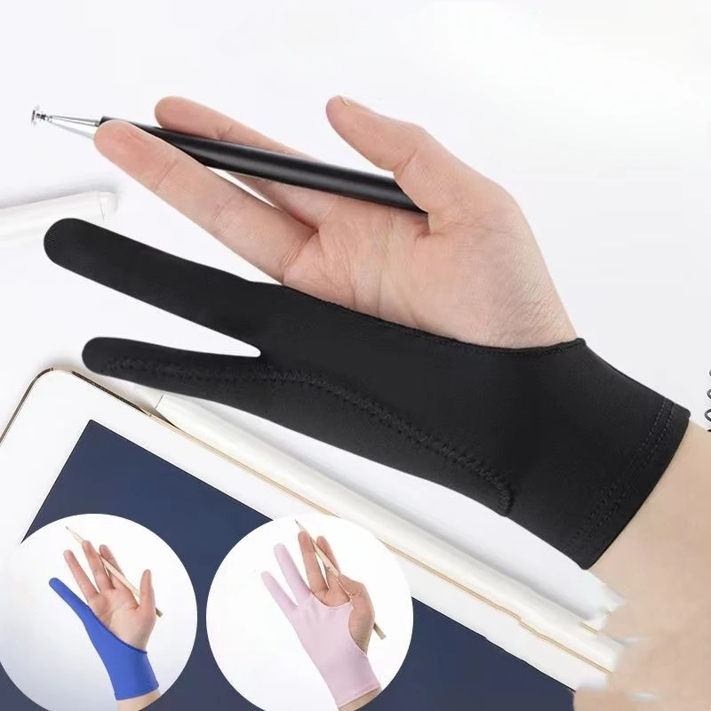 Two Finger Anti-fouling Glove  - Drawing Glove Artist recension och pris