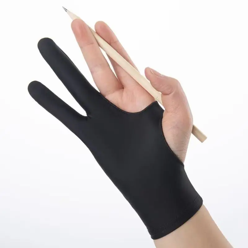 Two Finger Anti-fouling Glove  - Drawing Glove Artist recension och pris