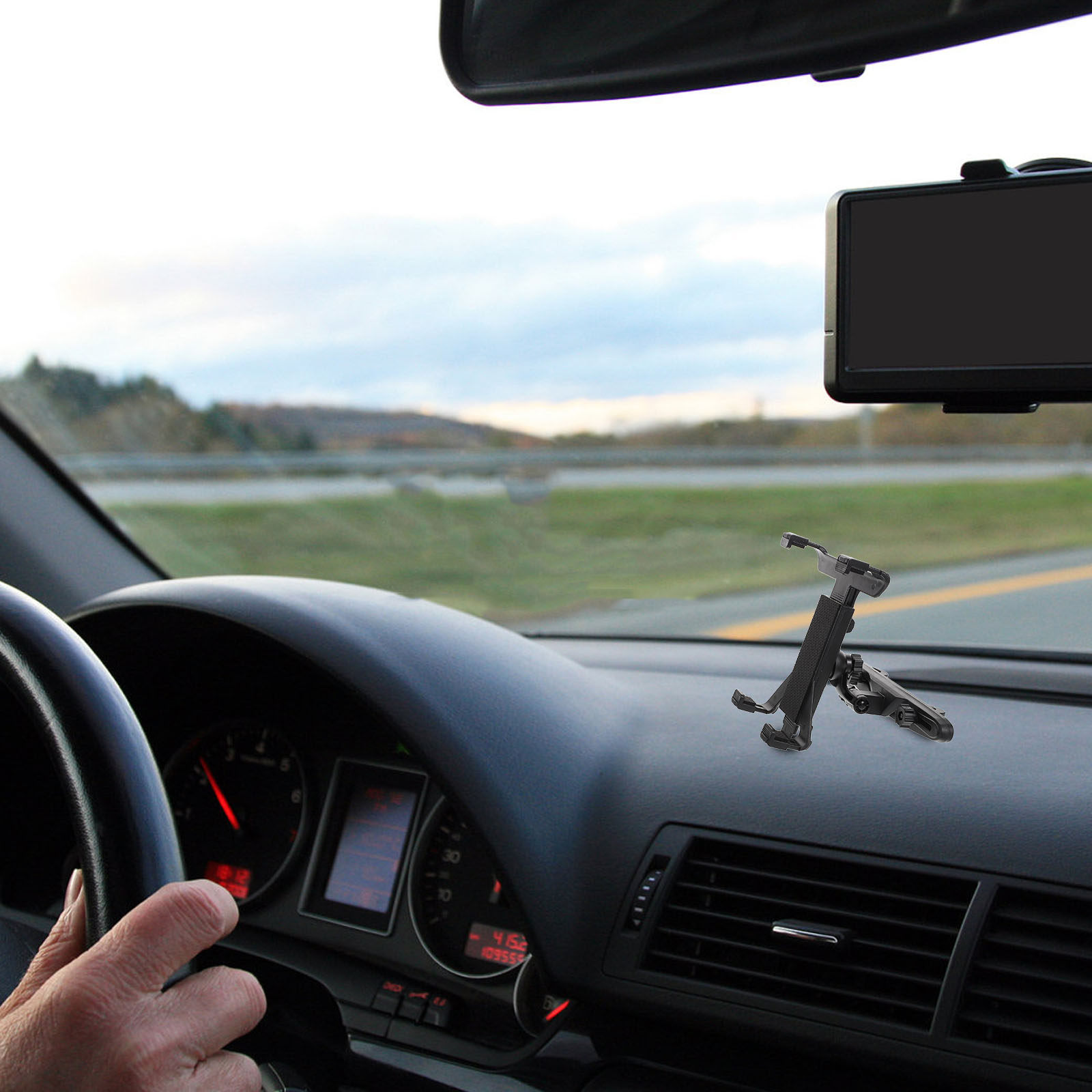Car Headrest Holder Tablet Rot - Tablet Accessory recension och pris