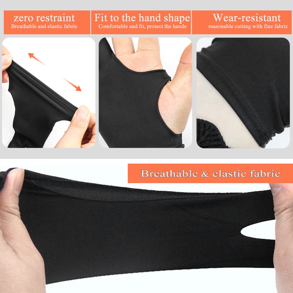 2pcs Durable Two-Finger Design - Drawing Glove Artist recension och pris