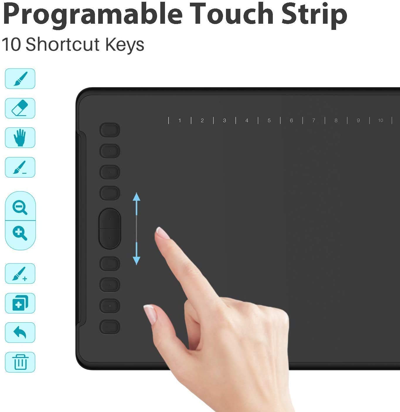 HUION H1161 Digital Tablet Gra - Huion Tablet Accessories recension och pris