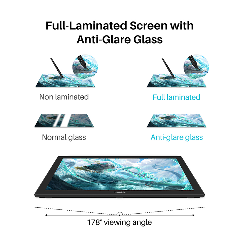 23.8 Inch Huion Kamvas Pro 24  - Huion Tablet Accessories recension och pris