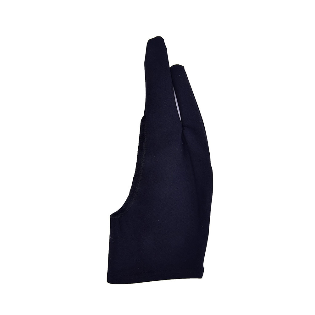 Black 2 finger artist glove an - Drawing Glove Artist recension och pris