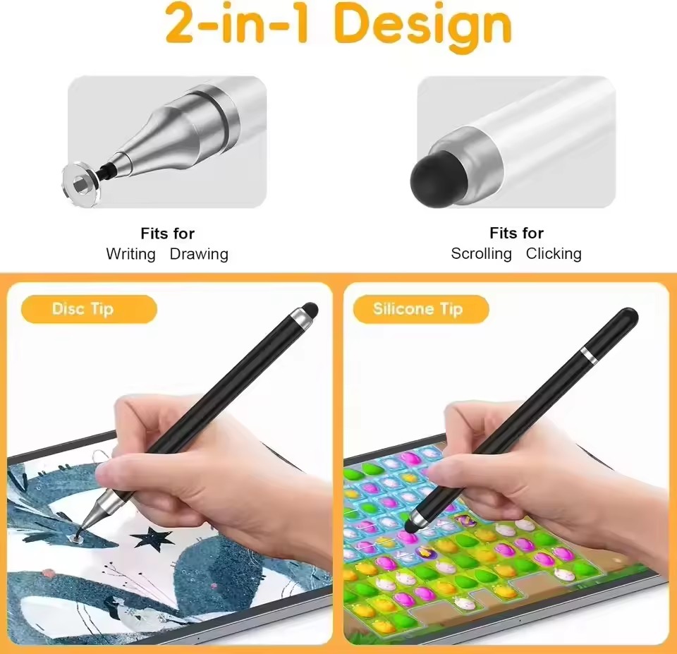 2 in 1 Universal Stylus Pen Fo - Tablet Accessory recension och pris