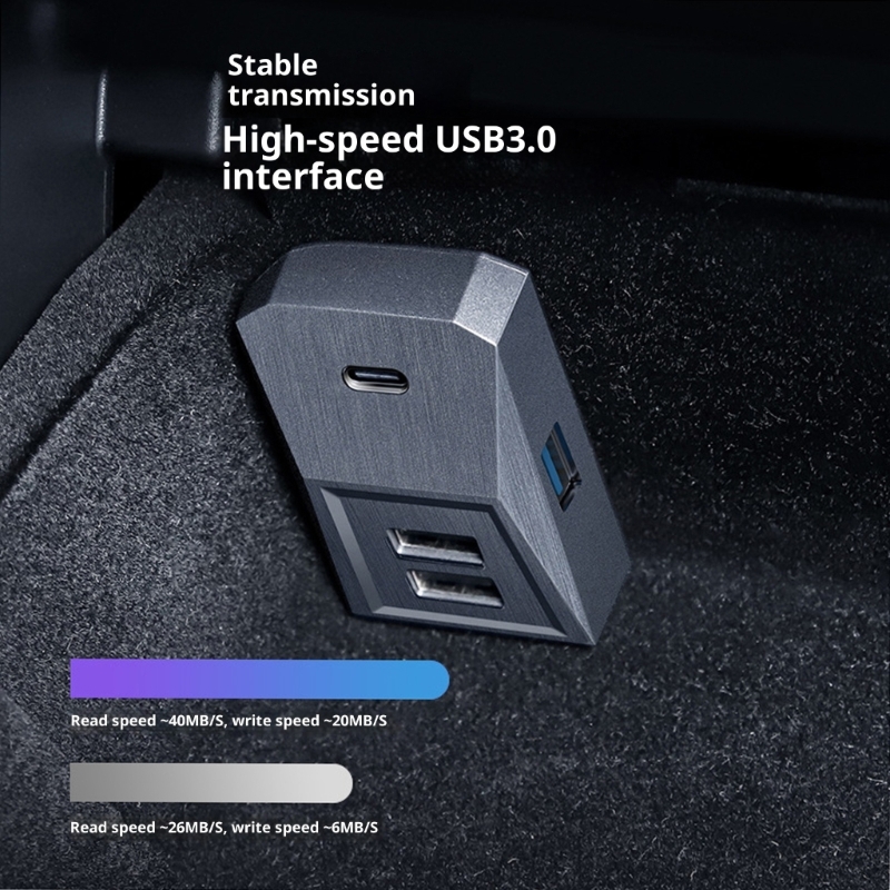 Glovebox USB Hub For Tesla Mod - Usb Hub Type C recension och pris