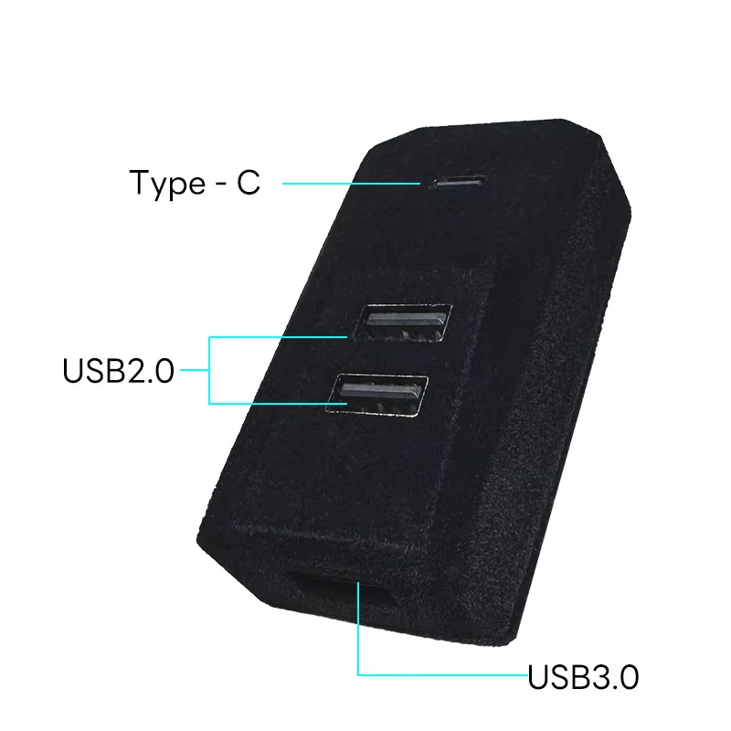 Glovebox USB Hub For Tesla Mod - Usb Hub Type C recension och pris